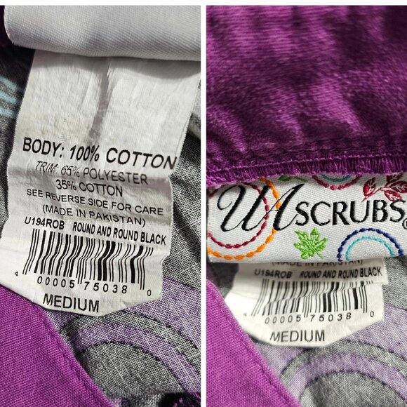 Bundle Scrub Tops Size Medium Patterned Colorful - Picture 5 of 14